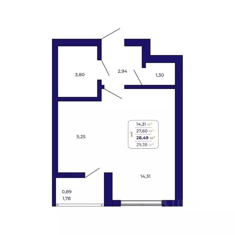 1-к кв. Башкортостан, Уфа Затон-Восточный жилрайон, Паруса жилой ... - Фото 0