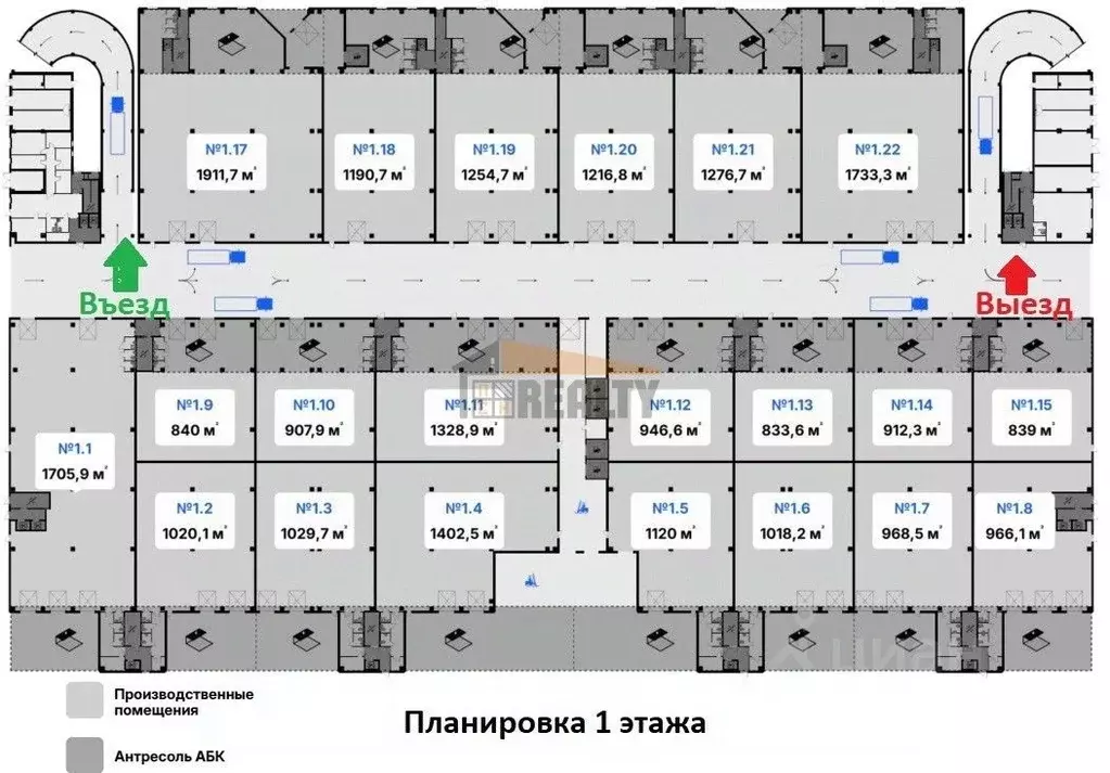 Производственное помещение в Москва Алтуфьевское ш., 27А (3104 м) - Фото 2