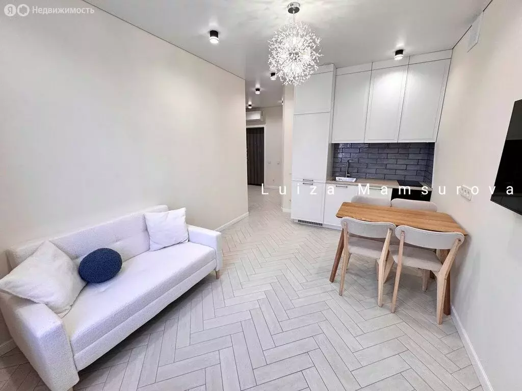 1-комнатная квартира: Владикавказ, улица Астана Кесаева, 48Дк1 (42.7 ... - Фото 1