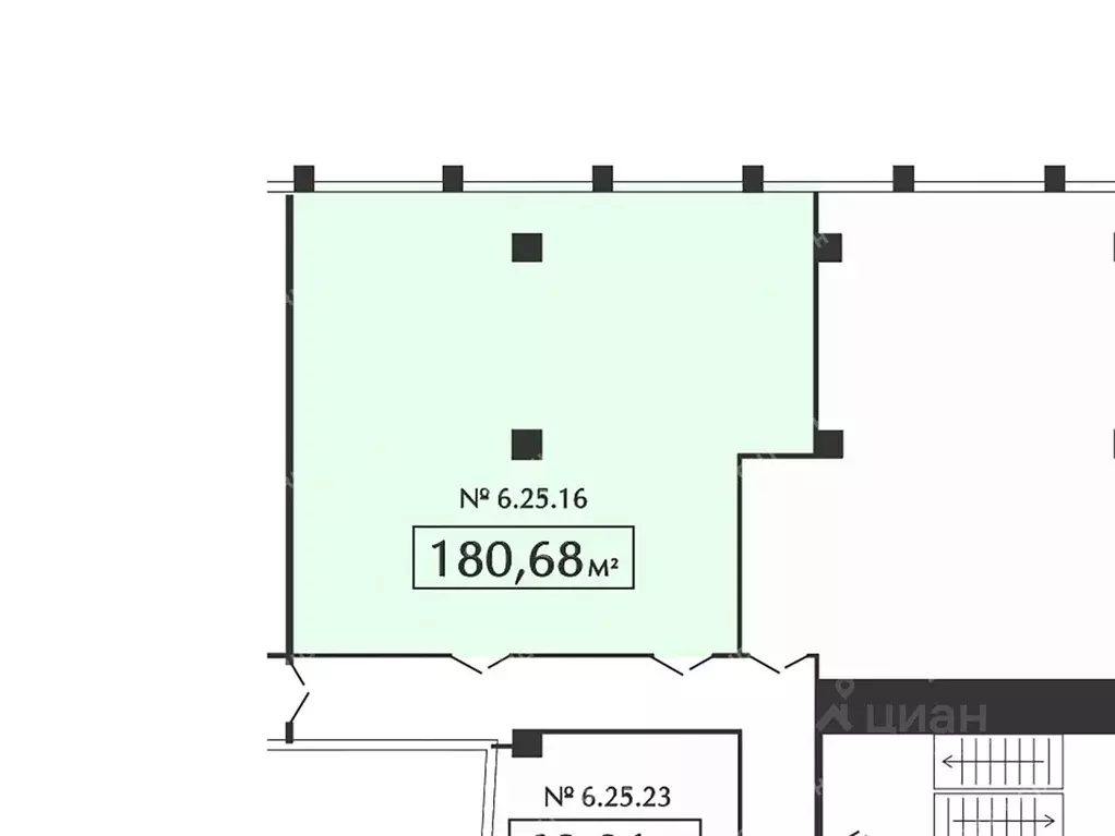 Офис в Санкт-Петербург Левашовский просп., 13И (181 м) - Фото 2