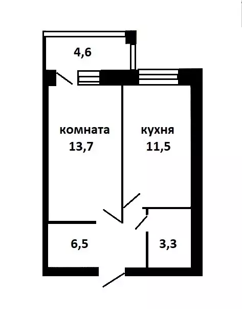 Продаётся 1-к квартира, 37.3 м - Фото 1
