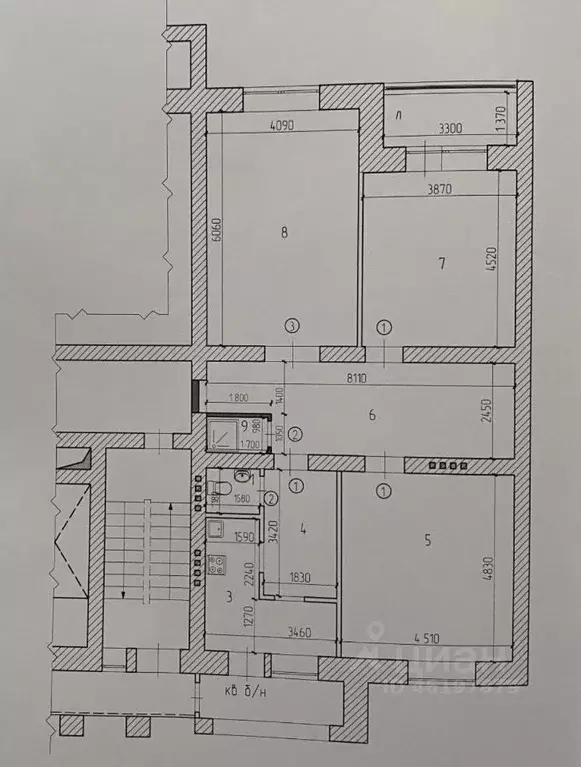 3-к кв. Самарская область, Самара Никитинская ул., 53 (109.2 м) - Фото 1
