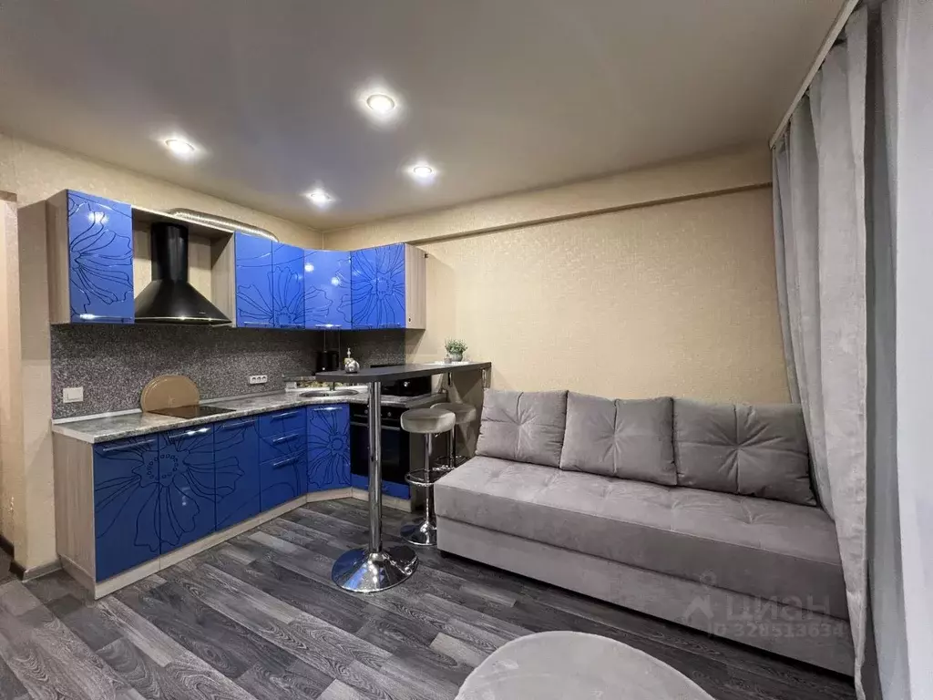 Студия Иркутская область, Иркутск ул. Пискунова, 148/2 (22.2 м) - Фото 1