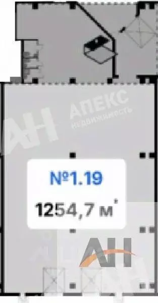 Помещение свободного назначения в Москва Алтуфьевское ш., 1 (1255 м) - Фото 0