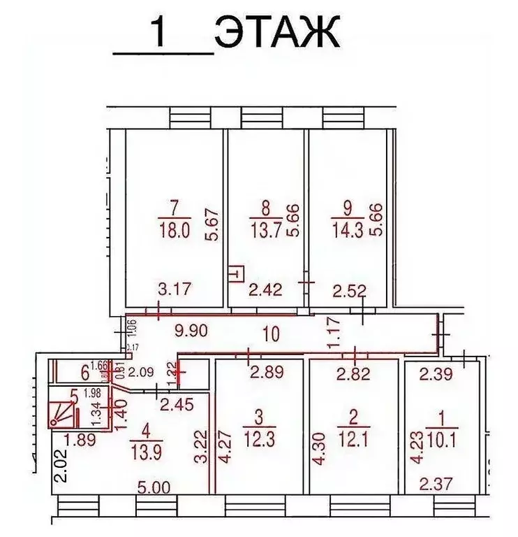 Офис в Москва Малая Черкизовская ул., 64 (111 м) - Фото 0