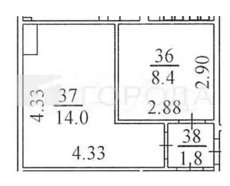 Продам помещение свободного назначения, 14 м - Фото 0