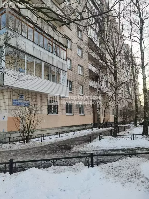3-комнатная квартира: Санкт-Петербург, улица Кораблестроителей, 22к1 ... - Фото 2