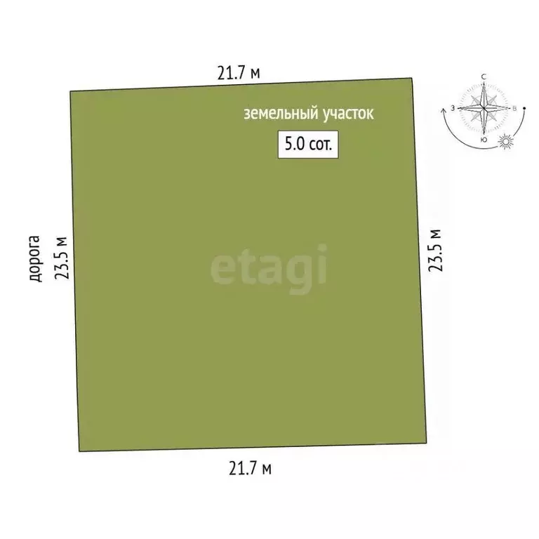 Участок в Крым, Симферополь ул. Валдайская (5.0 сот.) - Фото 2