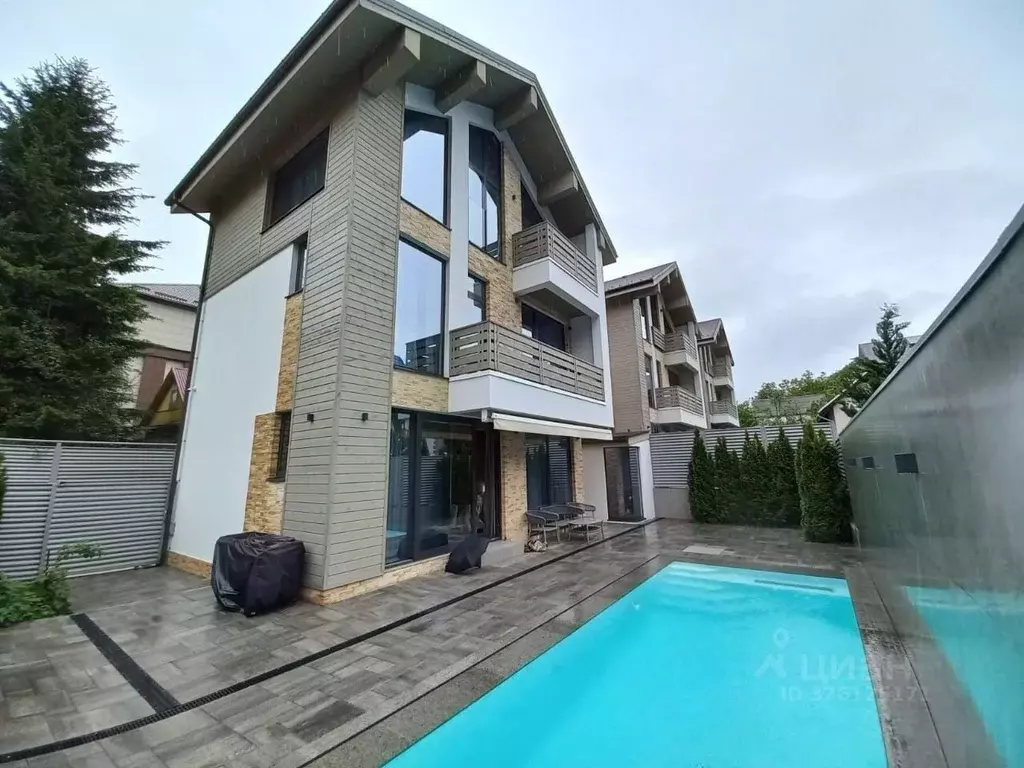 Дом в Краснодарский край, Сочи Красная Поляна пгт, пер. Аибгинский, 5 ... - Фото 1