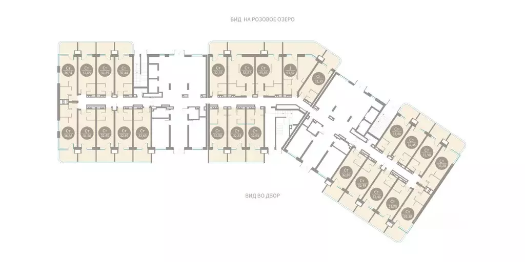 Студия Крым, Саки ул. Морская (32.39 м) - Фото 2