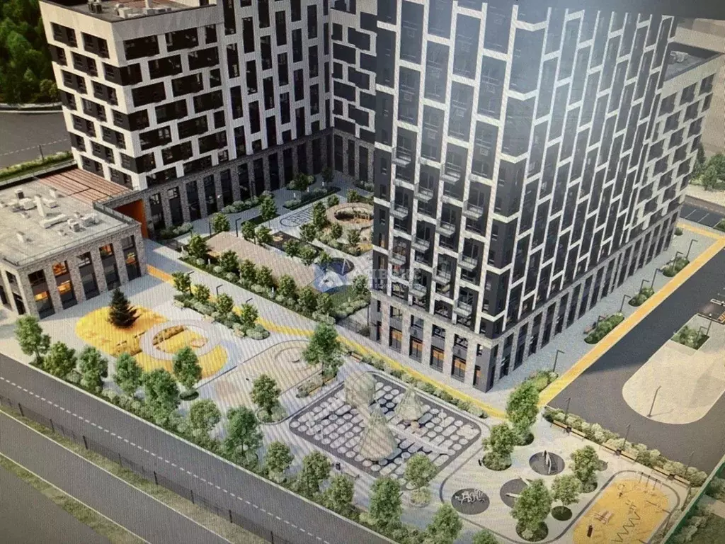 Студия Тюменская область, Тюмень ул. Ветеранов Труда, 36к1 (21.5 м) - Фото 2