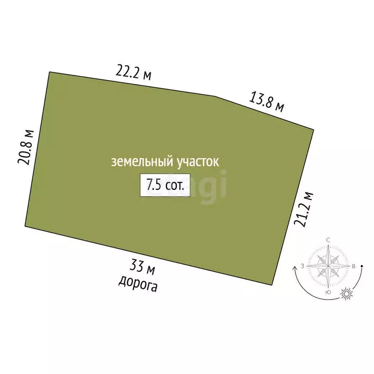 Участок в Тукаевский район, Малошильнинское сельское поселение, ... - Фото 1