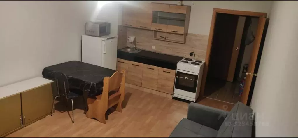 Студия Омская область, Омск ул. 3-я Енисейская, 32/2 (28.0 м) - Фото 1