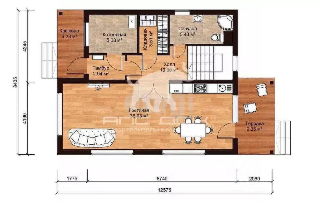 Дом в Краснодарский край, Новороссийск городской округ, с. Южная ... - Фото 2