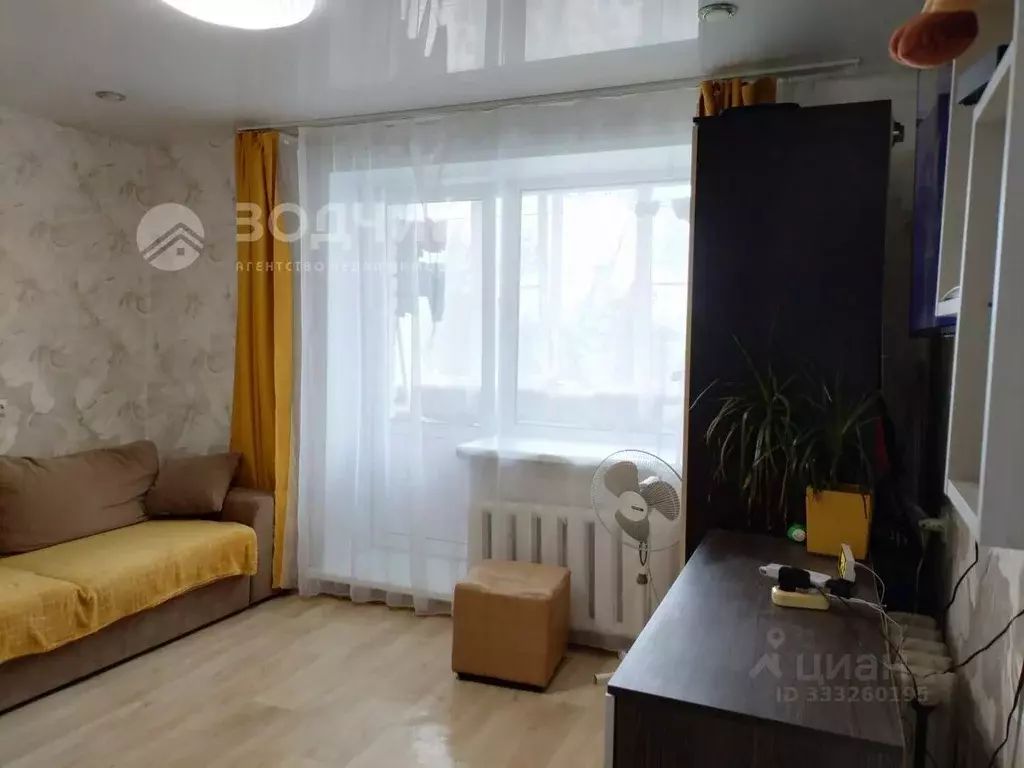 1-к кв. Чувашия, Вурнары пгт ул. Ленина, 64 (31.0 м) - Фото 1