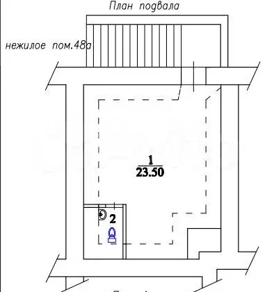 Продам помещение свободного назначения, 25.2 м - Фото 0