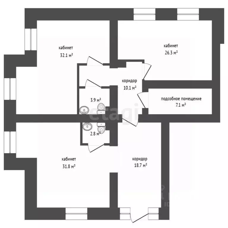 Помещение свободного назначения в Забайкальский край, Чита ул. Ленина, ... - Фото 2