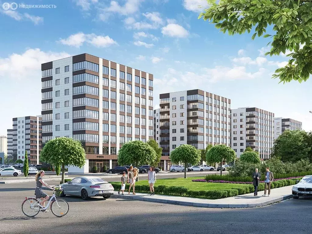 Квартира-студия: Новая Адыгея, Песочная улица, 1к4 (26.3 м) - Фото 1