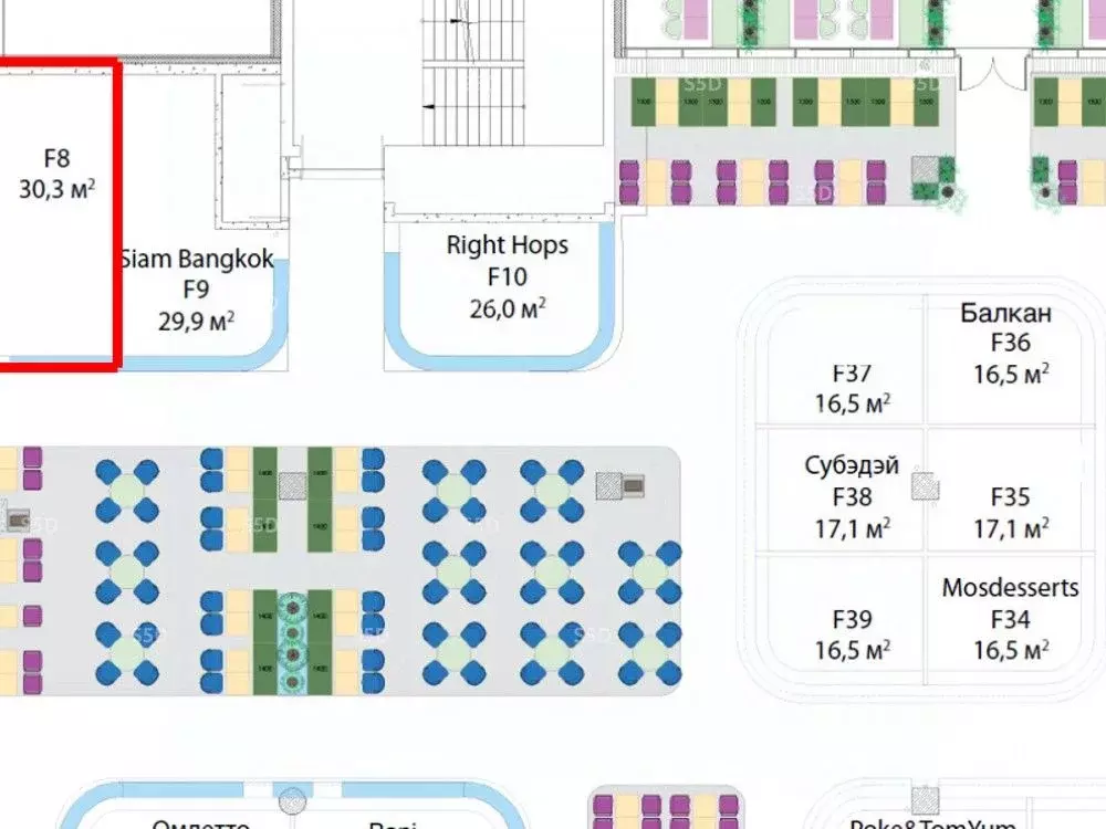 Помещение свободного назначения в Москва ул. Вильгельма Пика, 11 (30 ... - Фото 2