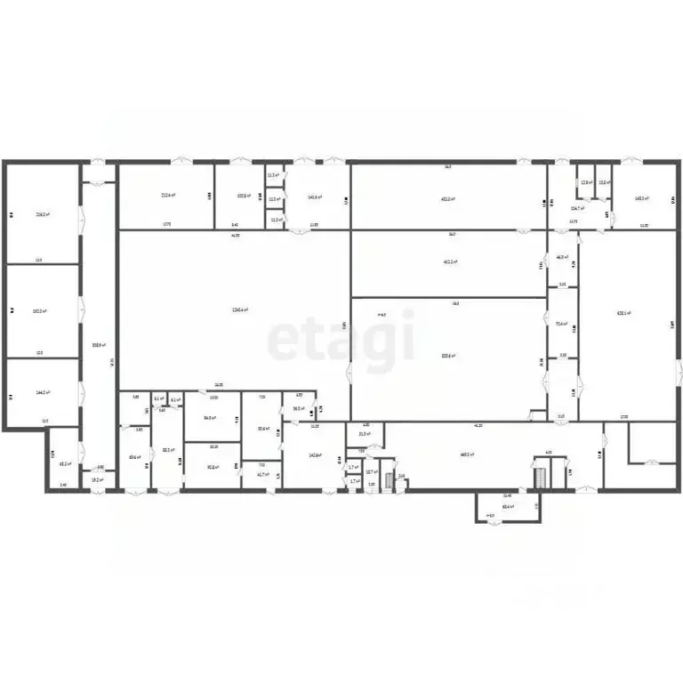 Склад в Краснодарский край, Белореченск Аэродромная ул., 2 (7373 м) - Фото 2