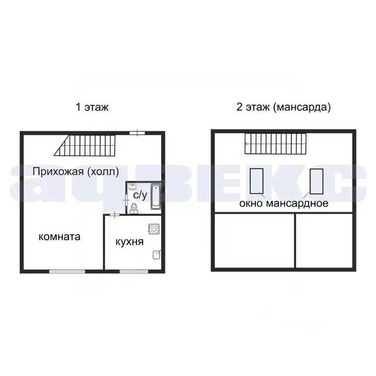 2-к кв. Ленинградская область, Выборгский район, Рощино пгт ул. ... - Фото 2