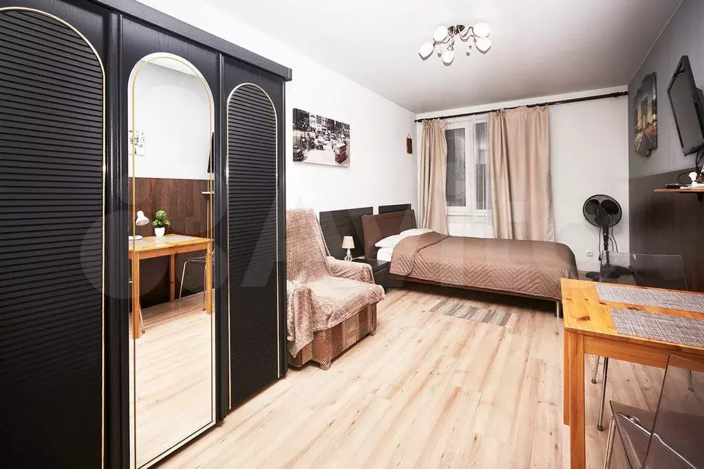 1-к. квартира, 43,6 м, 2/6 эт. - Фото 0