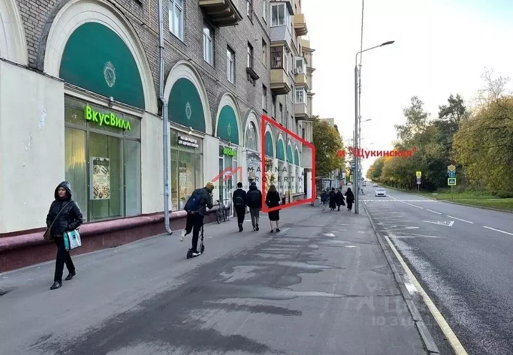 Торговая площадь в Москва ул. Маршала Василевского, 5К1 (481 м) - Фото 1
