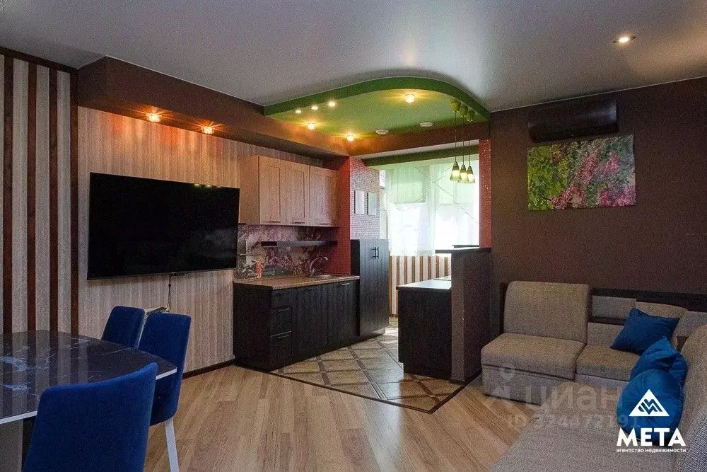 3-к кв. Омская область, Омск просп. Королева, 3к1 (102.0 м) - Фото 1