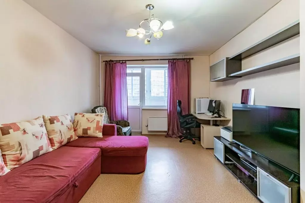 1-к кв. Свердловская область, Екатеринбург ул. Готвальда, 21к1 (42.7 ... - Фото 1