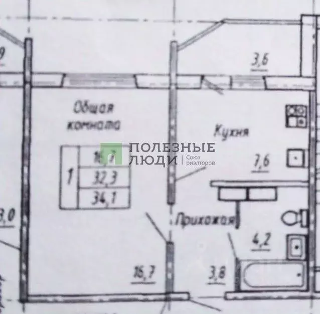 1-к кв. Орловская область, Орловский район, д. Жилина ул. Естина, 7 ... - Фото 1