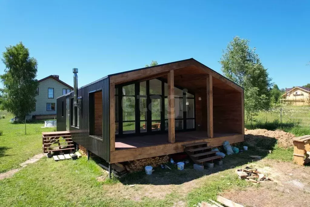 Дом в Калужская область, Дзержинский район, с. Дворцы ул. Большой Амур ... - Фото 2