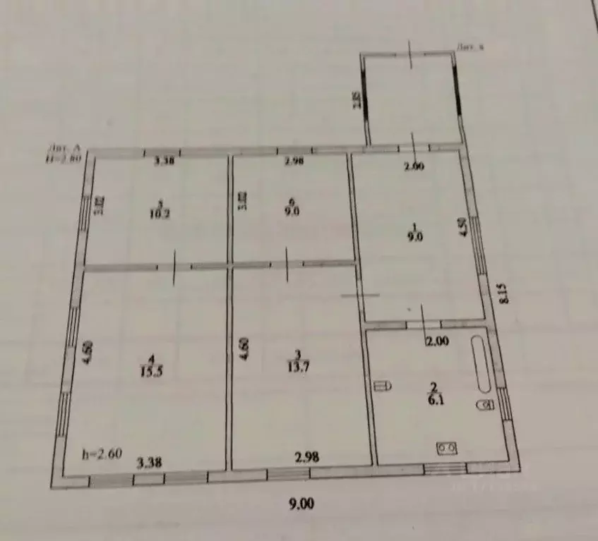 Дом в Волгоградская область, Фролово ул. Островского, 54 (65 м) - Фото 2