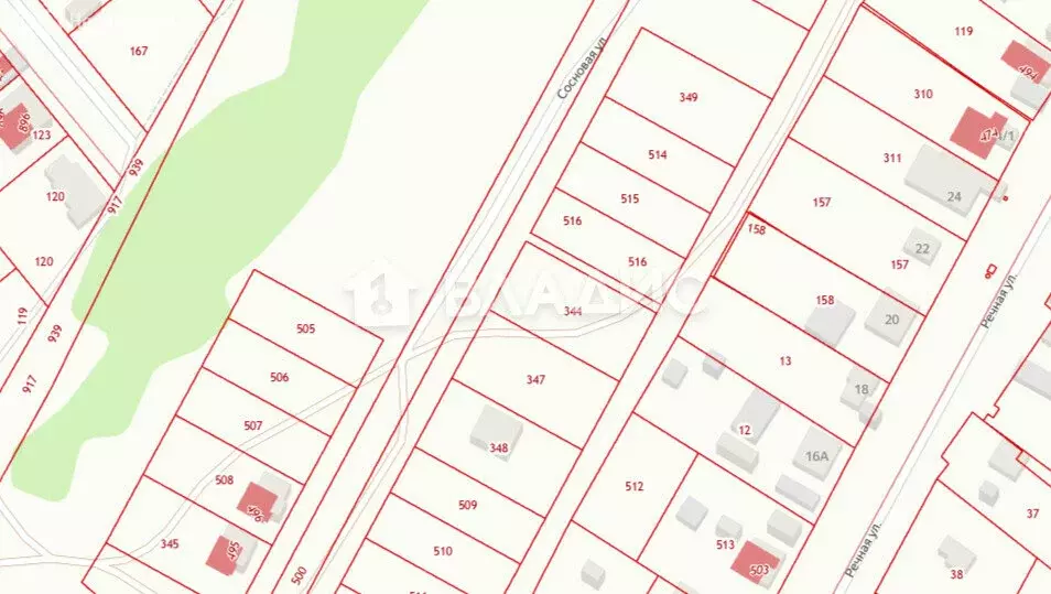 Участок в деревня Марьевка, Сосновая улица (8.4 м) - Фото 2