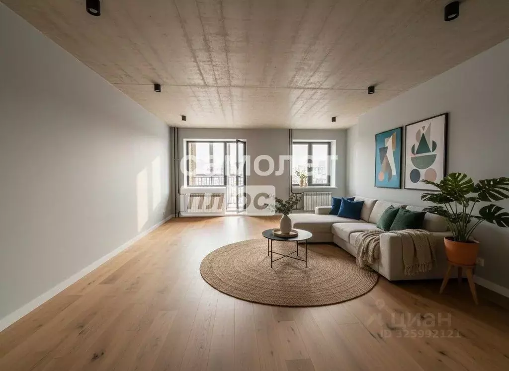 2-к кв. Омская область, Омск ул. Малиновского, 16к1 (60.0 м) - Фото 1