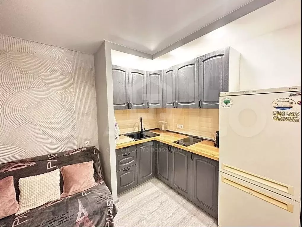 Квартира-студия, 33,3 м, 2/16 эт. - Фото 0