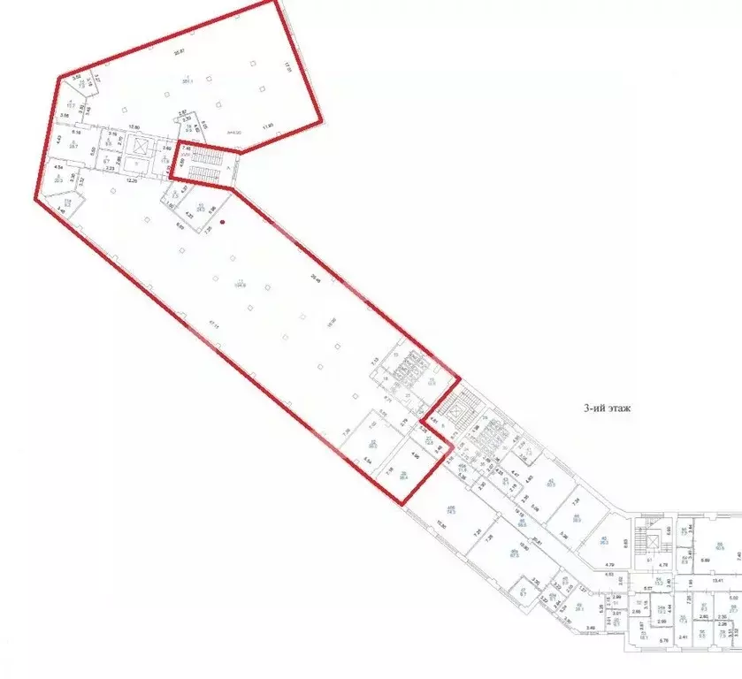 Помещение свободного назначения в Москва ул. Шаболовка, 31Б (1357 м) - Фото 2