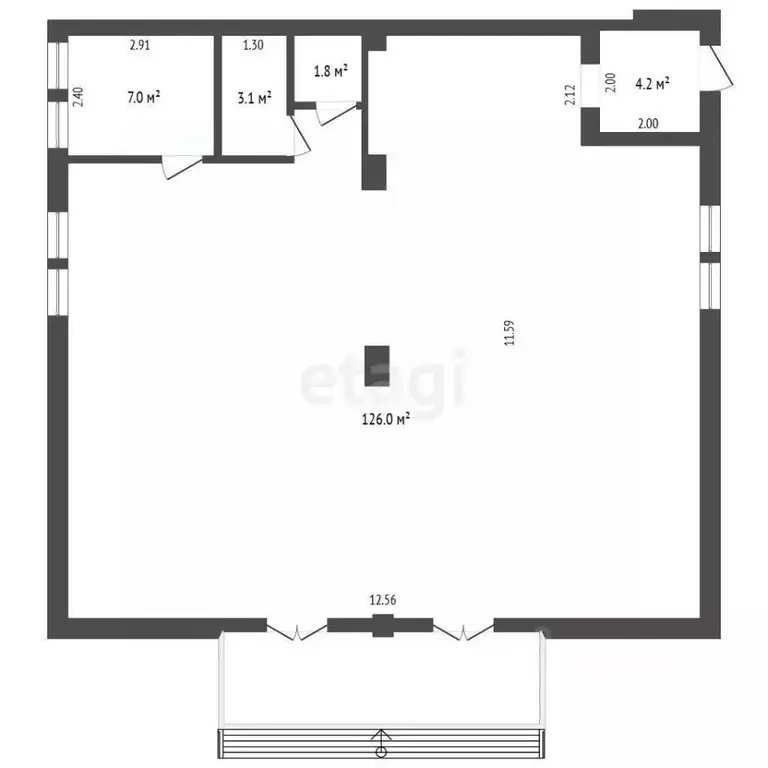 Помещение свободного назначения в Московская область, Воскресенск ... - Фото 1