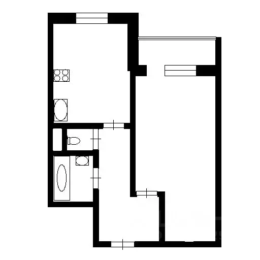 1-к кв. Санкт-Петербург просп. Науки, 79к3 (40.0 м) - Фото 1