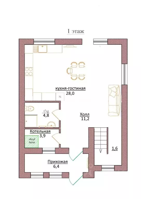 Таунхаус в Московская область, Пушкинский городской округ, д. Жуковка, ... - Фото 2