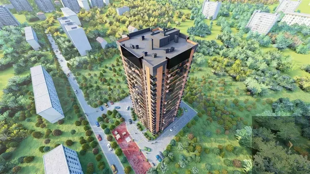 1-к. квартира, 41,5 м, 13/19 эт. - Фото 1