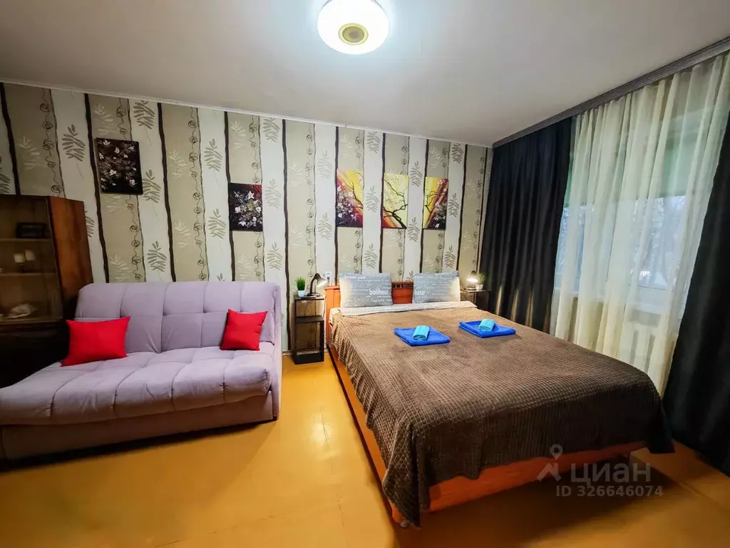 1-к кв. Мурманская область, Мурманск ул. Капитана Буркова, 45 (36.0 м) - Фото 1