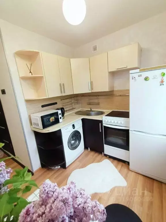 1-к кв. Красноярский край, Красноярск Волгоградская ул., 7а (32.0 м) - Фото 1
