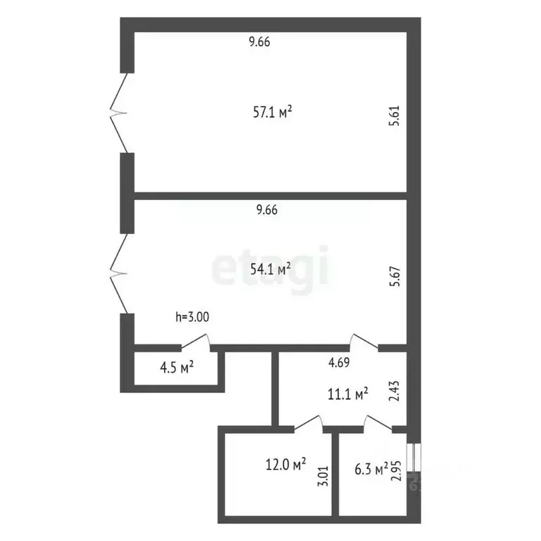 Помещение свободного назначения в Мордовия, Саранск Пролетарская ул., ... - Фото 2