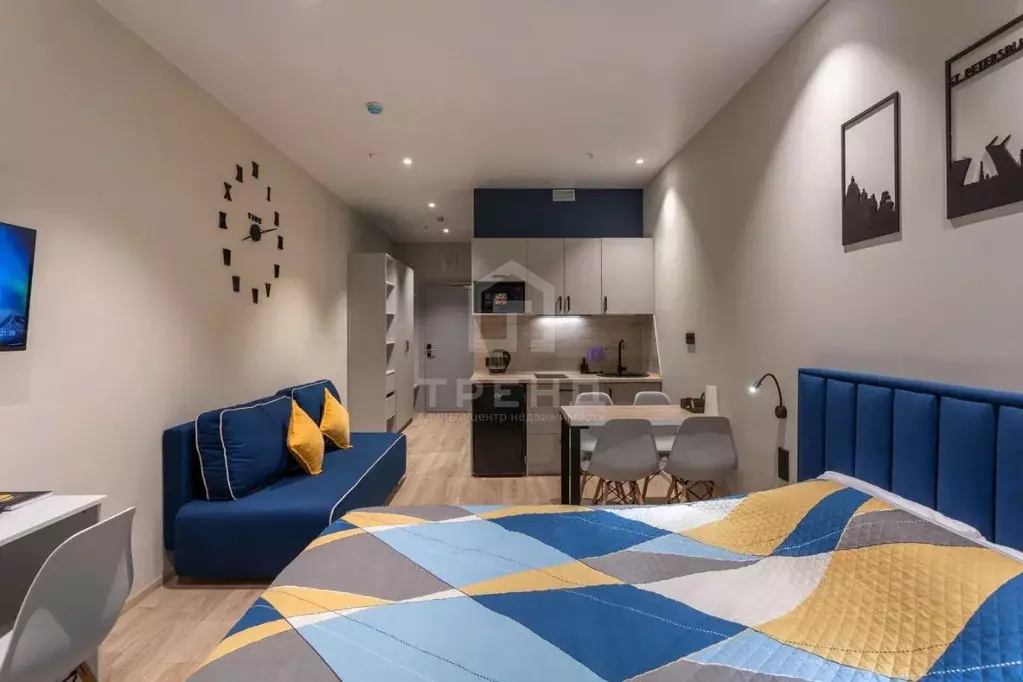 Студия Санкт-Петербург просп. Энергетиков, 8к2 (26.0 м) - Фото 1