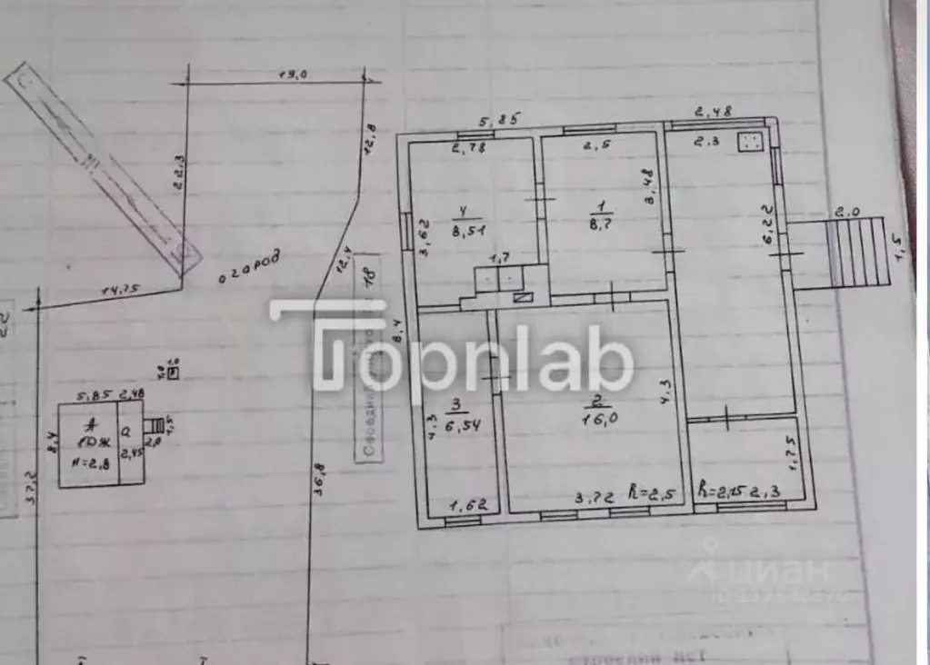 Дом в Краснодарский край, Апшеронский район, Тверское с/пос, ... - Фото 2