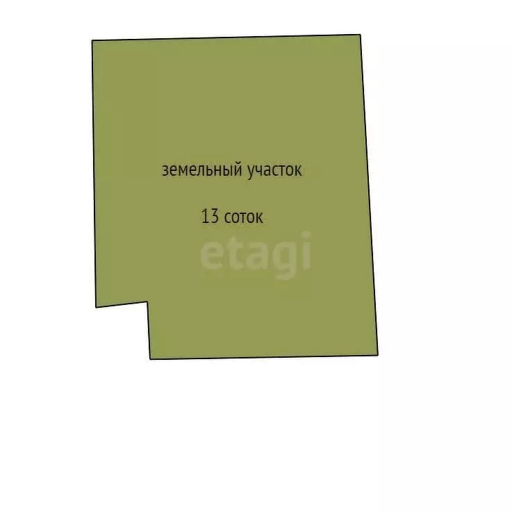 Участок в Бийский район, СОТ Росток, Зелёная улица (13 м) - Фото 0