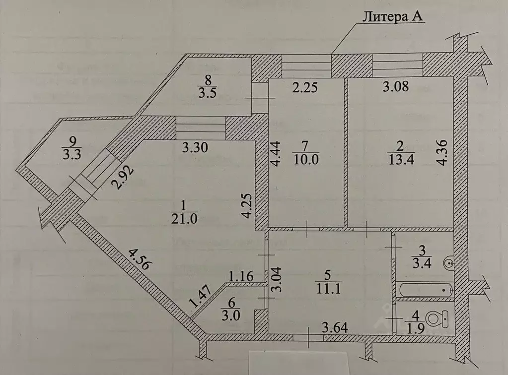 2-к кв. Саха (Якутия), Якутск ул. Орджоникидзе, 35 (63.0 м) - Фото 0