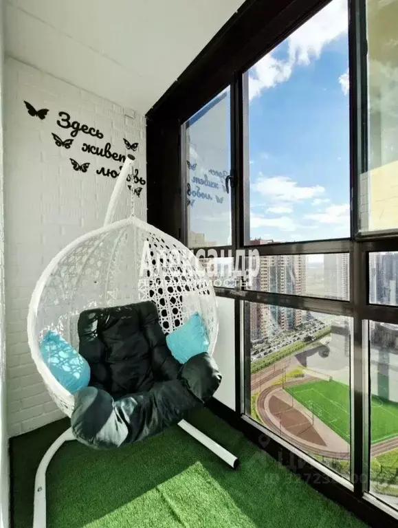 Студия Санкт-Петербург пос. Парголово, Заречная ул., 45к2 (30.0 м) - Фото 1