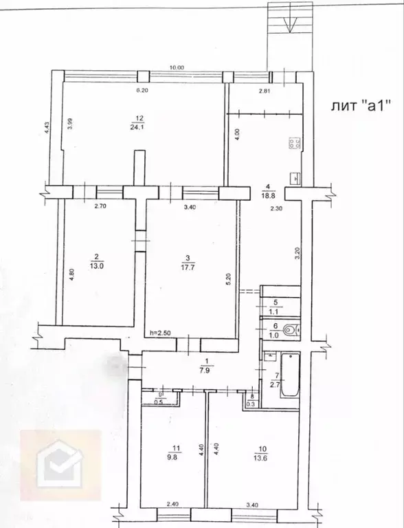 5-к кв. Крым, Сакский район, с. Ромашкино ул. Интернациональная, 48 ... - Фото 1