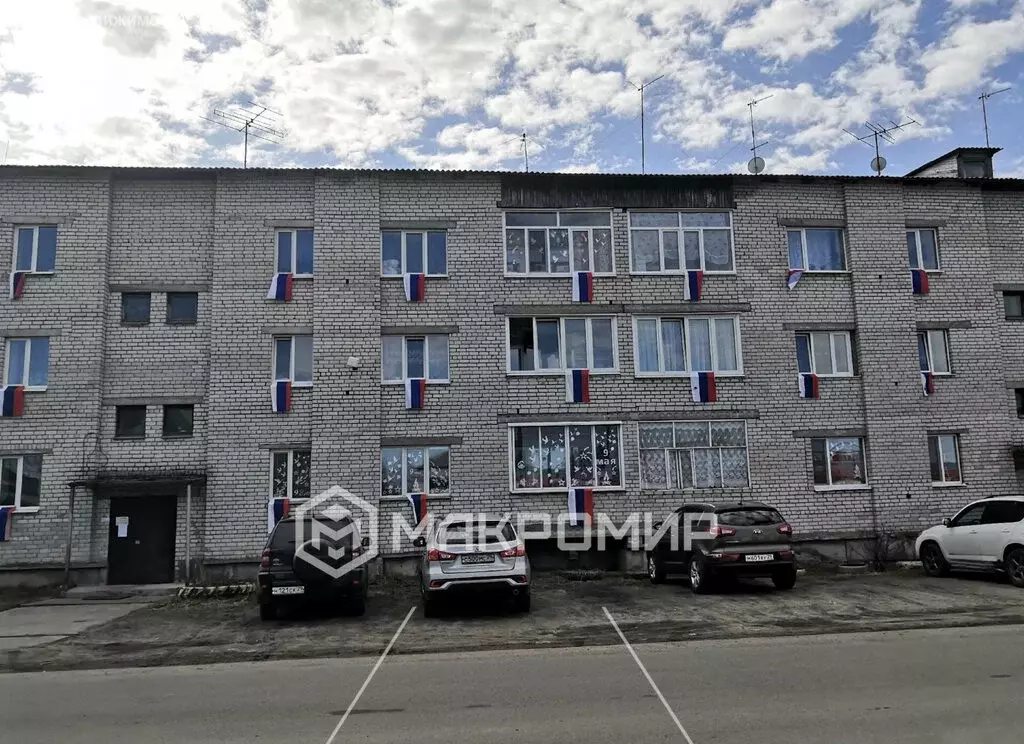 3-комнатная квартира: село Холмогоры, улица Галушина, 3 (69 м) - Фото 1